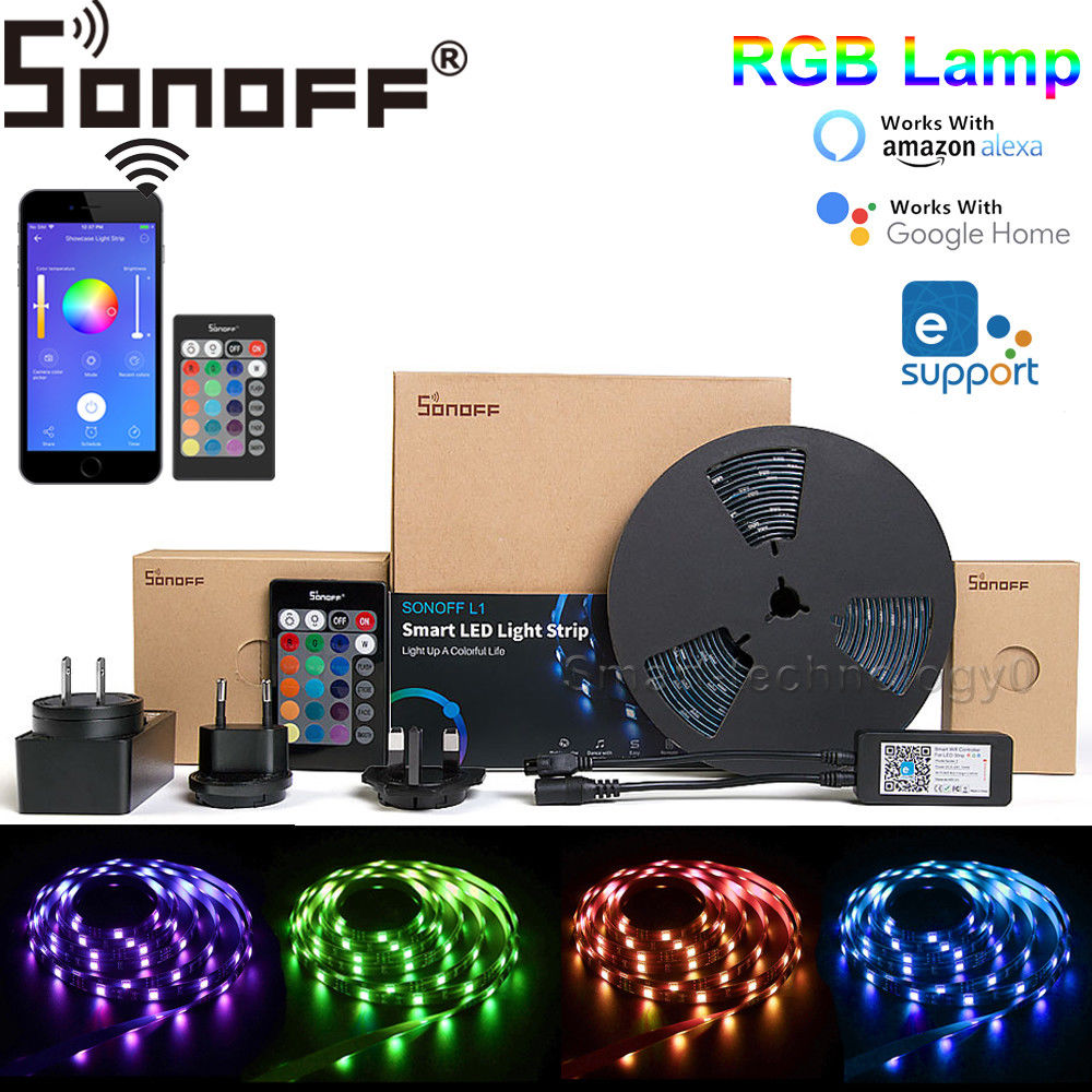 Tira LED con wifi compatible con amazon alexa descuento chollo